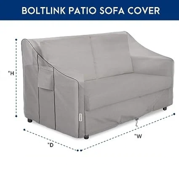heavy duty waterproof patio sofa covers protect your outdoor furniture from natural damage easy to clean