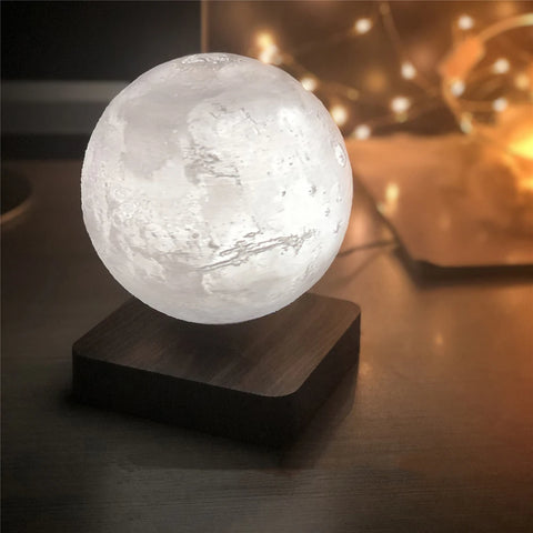 Magnetic Levitation Moon Lamp