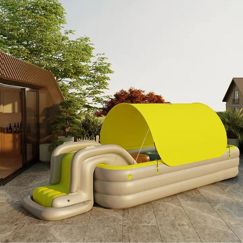 Inflatable Swimming Pool With Slide