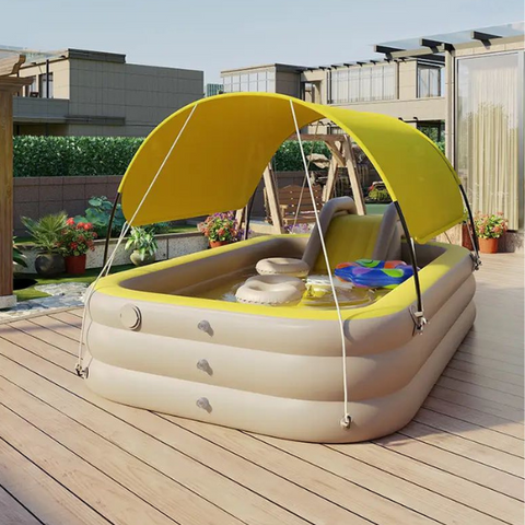 Inflatable Swimming Pool With Slide