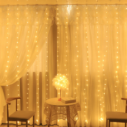 LED Curtain warm white multicolor Whether you're looking to add a touch of romance to your bedroom or a cozy ambiance to your living room these lights are the perfect solution.