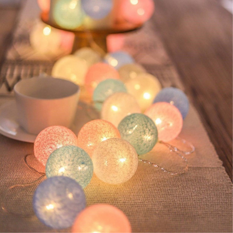 Cotton Globe LED Upgrade your home decor with our indoor decorative lights and add a touch of warmth and charm to any room in your home