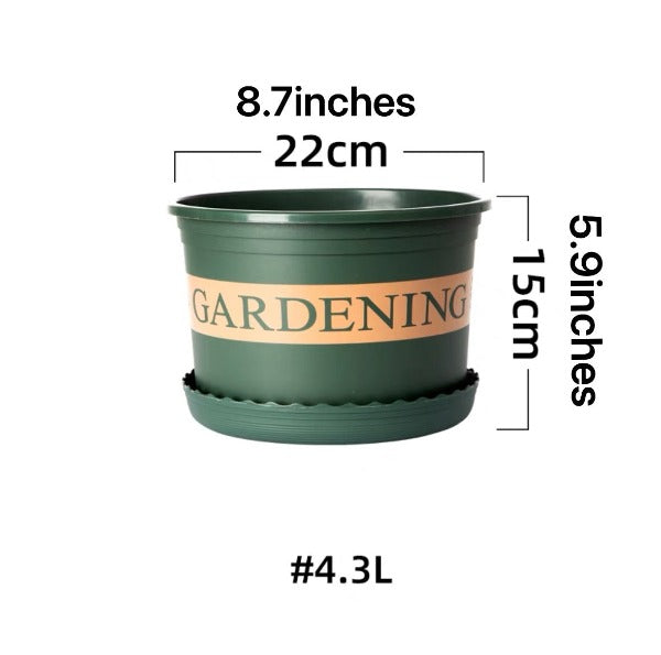 perfect choice for your home and garden The saucer helps to catch excess water preventing spills and keeping your floors clean