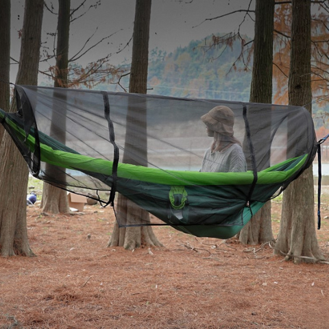hammock inflatable mosquito net breathable durable support you can enjoy a comfortable and bug-free rest allowing you to fully enjoy the great outdoors