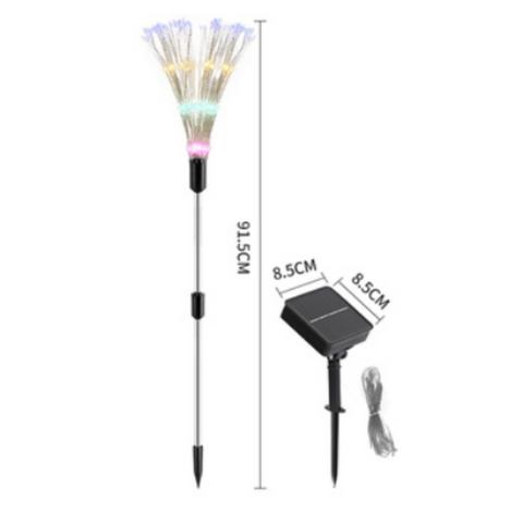 Fireworks Gardenlight backyard ledlight decoration waterproof Upgrade your outdoor space with our solar lights and enjoy the beauty of sustainable lighting.