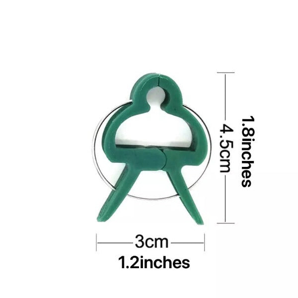 Strong plant growth easy to adjust The plant support clips are essential gardening tool that provide gentle yet sturdy support to help your plants grow tall and strong
