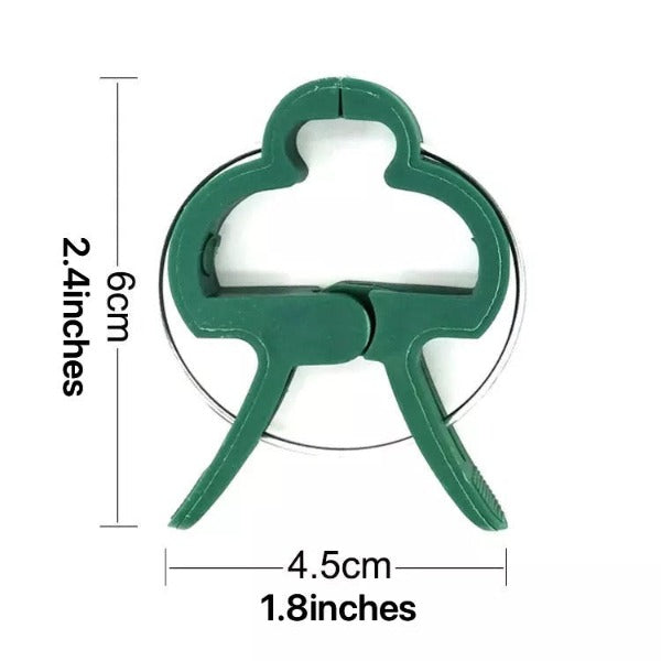 Strong plant growth easy to adjust The plant support clips are essential gardening tool that provide gentle yet sturdy support to help your plants grow tall and strong