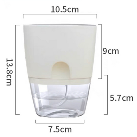 self watering Water reservoir Ideal for busy individuals who want to relish the advantages of owning plants without the inconvenience of constant watering these pots are ingeniously created to automatically water your plants and save your time